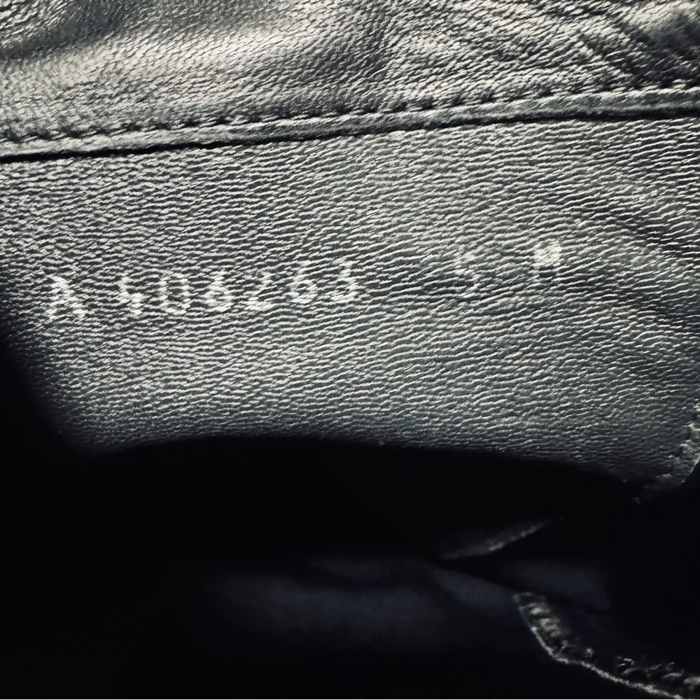 Stuart Weitzman 5050 Boot Black Leather size 5